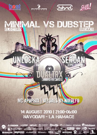 Minimal vs. Dubstep La Hamace din Năvodari
