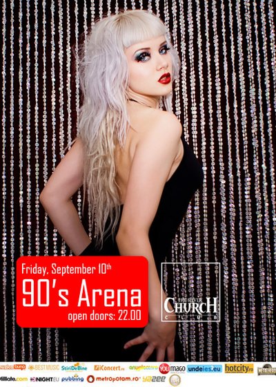 90’s Arena la The Silver Church din Bucureşti