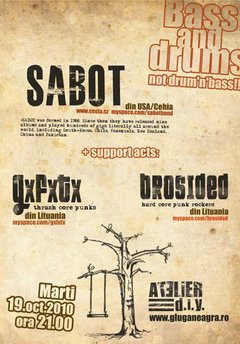 Bass and Drum, not drum and bass