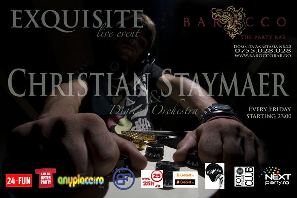 Christian Staymaer la Barocco Bar din Bucureşti