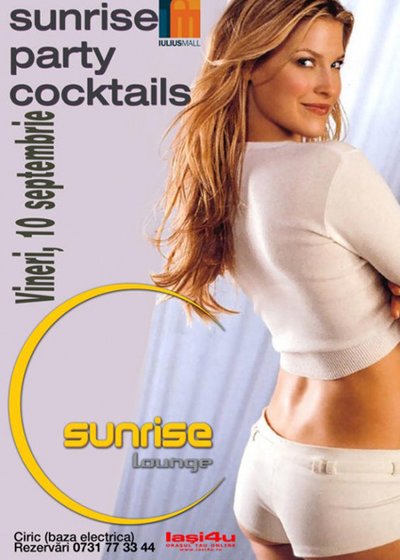 Cocktails Party la Sunrise Lounge din Iaşi