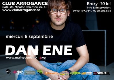 Dan Ene în Club Arrogance din Bals