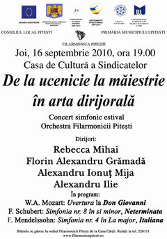 De la ucenicie la măiestrie în arta dirijorală