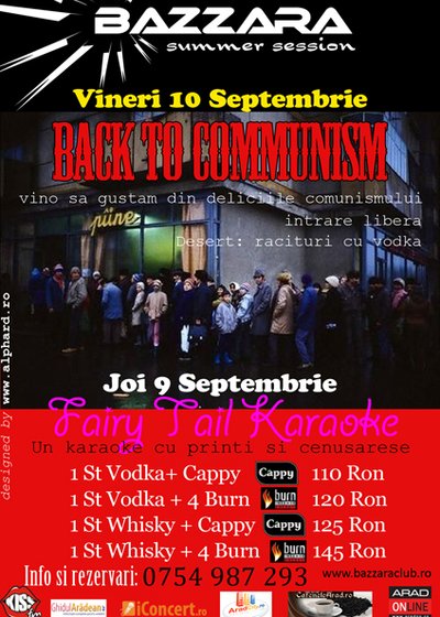 Fairy Tail Karaoke la Bazzara Club din Arad