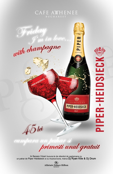 Friday I’m in love … with chanpagne