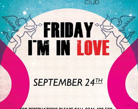 Friday I’m in love