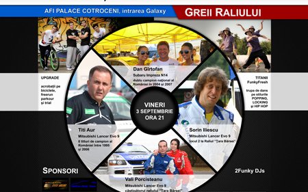 Greii raliului la Stud-Life