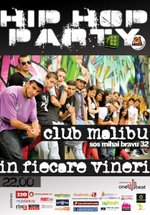 Hip Hop Party în Club Malibu din Bucureşti