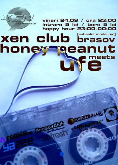 Honey Peanut meets Ufe în Club Xen din Braşov