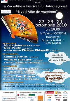 Nopţi albe de acordeon 2010