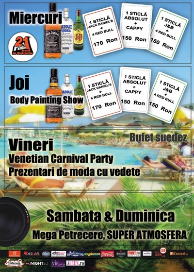Party în Bellagio Club din Mamaia