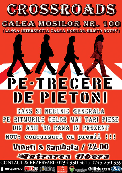 Pe-Trecere de Pietoni la 100 Crossroads din Bucureşti