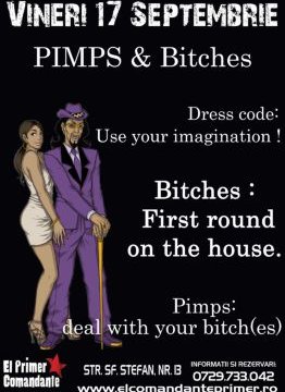 Pimps and Bitches Night