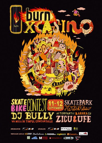 Burn X Casino la Skatepark Herăstrău din Bucureşti