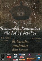 Remember the 1st of october