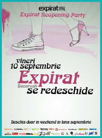 Reopening Party Club Expirat din Bucureşti