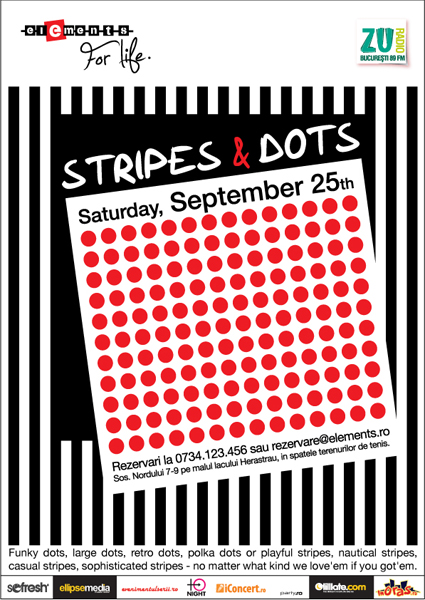 Stripes & Dots la Club Elements din Bucureşti