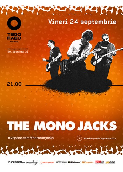 Concert The Mono Jacks la Club Tago Mago din Bucureşti