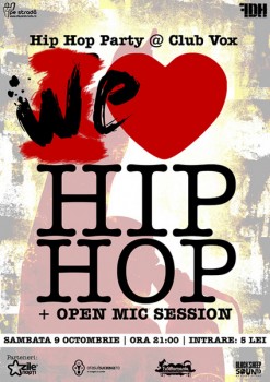 We Love Hip Hop la Discotheque Vox din Suceava