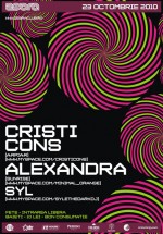 Cristi Cons, Alexandra & SyL în Zebra Club din Bacău