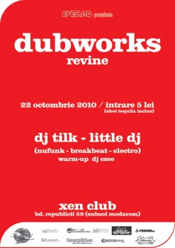 DubWorks Revine în Club Xen din Braşov