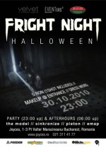 Frignt Night Halloween la Pub Joyces din Bucureşti