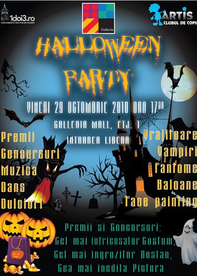 Halloween Party la Galeria Mall din Piatra Neamţ