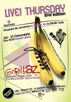 Live Thursday 2nd edition