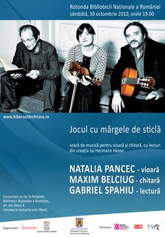 Natalia Pancec, Gabriel Spahiu şi Maxim Belciug