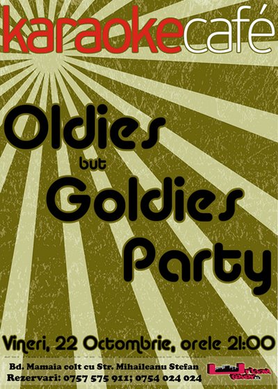 Oldies but goldies party la Karaoke Cafe din Constanţa
