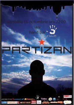 Concert Partizan la Club Hand din Iaşi