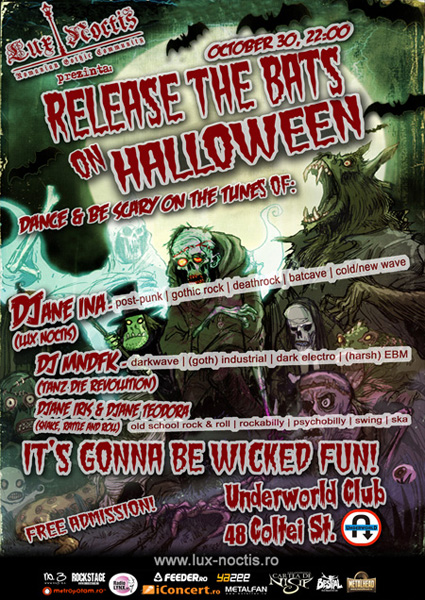 Release The Bats on Halloween