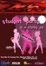 Student Party la Zen Bar & Lounge din Braşov