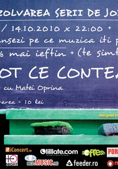 Tot ce contează