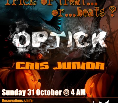 Trick or treat…or…beats