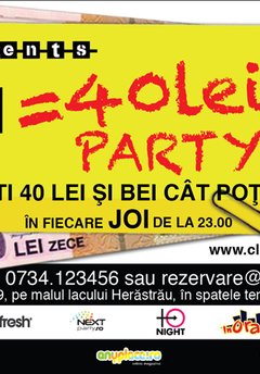 40 lei Party