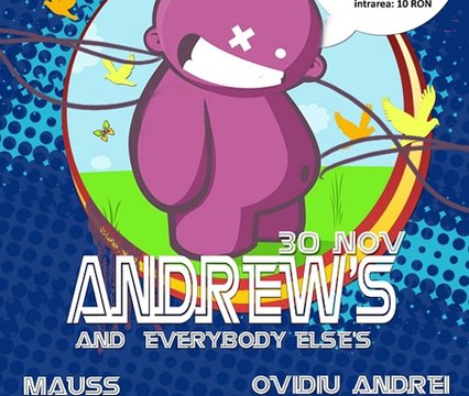 Andrew’s and Everybody else’s