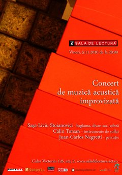 Concert de muzică acustică improvizată