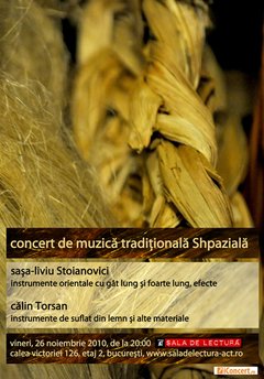 Concert de muzică tradiţională Shpazială