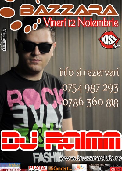 DJ Ralmm la Bazzara Club din Arad