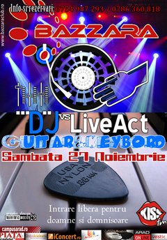DJ vs Live Act