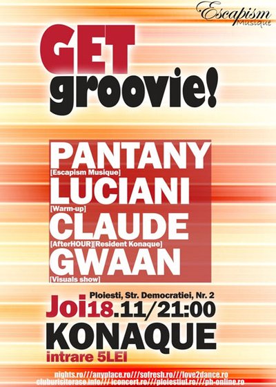 Get Groovie la Konaque Pub din Ploieşti