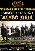 Concert Mambo Siria la Club My Way din Cluj-Napoca