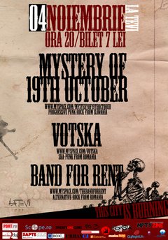 Mystert of 19th October, Votska & Band for Rent