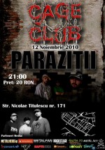 Concert Paraziţii la Cage Club din Bucureşti