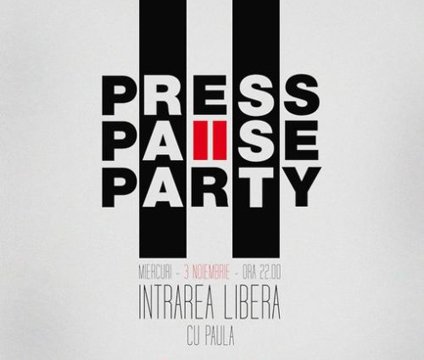 Press Pause Party