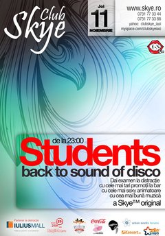 Students back to sound of disco