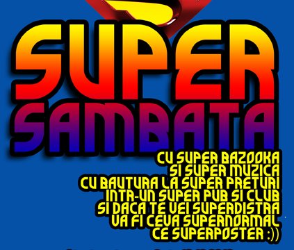 Super sâmbătă