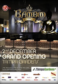 BAMBOO BRASOV GRAND OPENING PARTY!