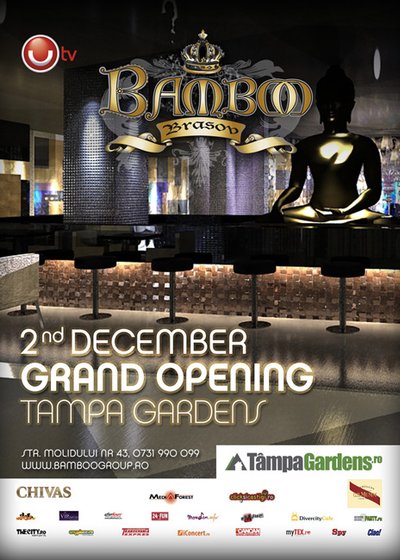 Grand Opening Party în Bamboo Braşov